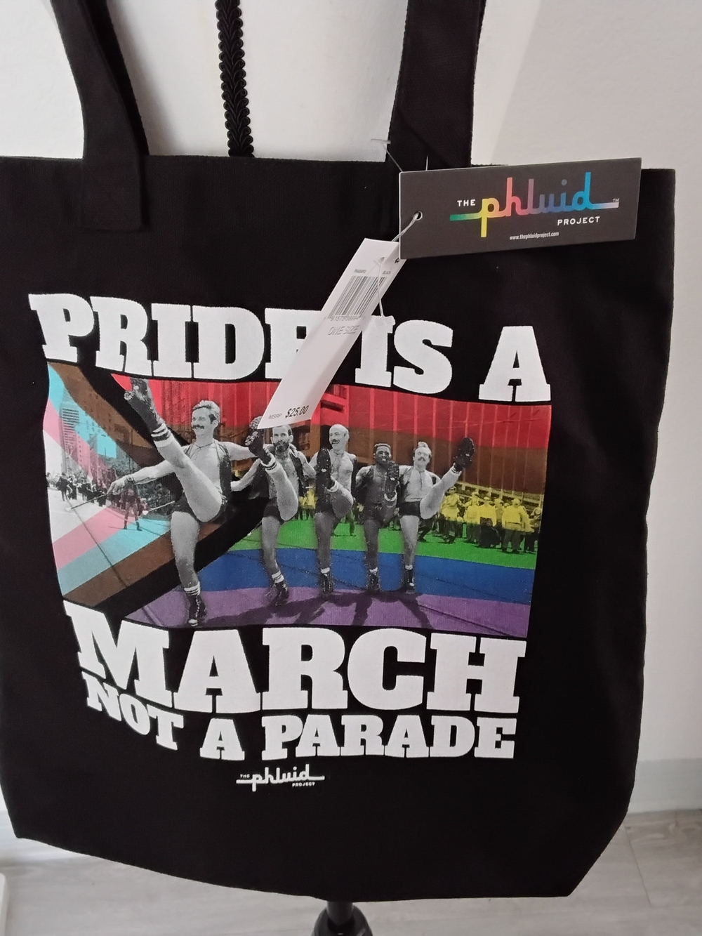 The Phluid Project Pride March Graphic Tote